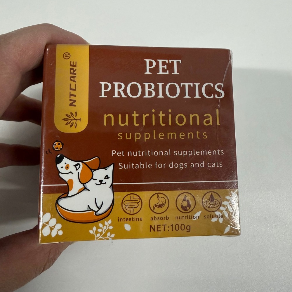 NTCARE Pet Probiotics‎ Nutritional Supplements 100g Powder for Dogs and Cats